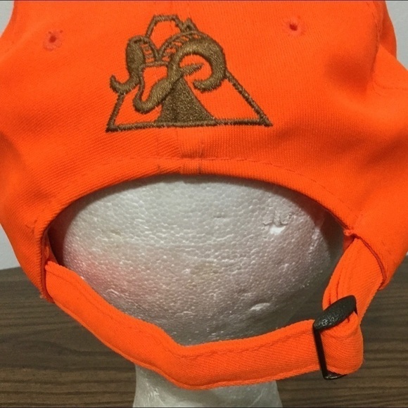 𝅺FLORESCENT ORANGE ROCKY Hat DEER HUNTING NEW! - Picture 7 of 8